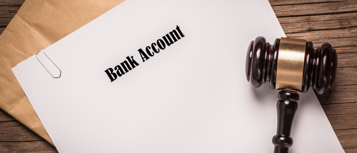 bank account